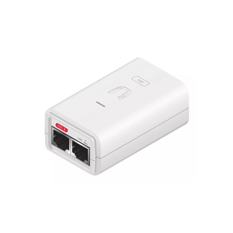 UBIQUITI - Inyector PoE Ubiquiti Networks 24-7W-G CA 100-240 V UBIQUITI