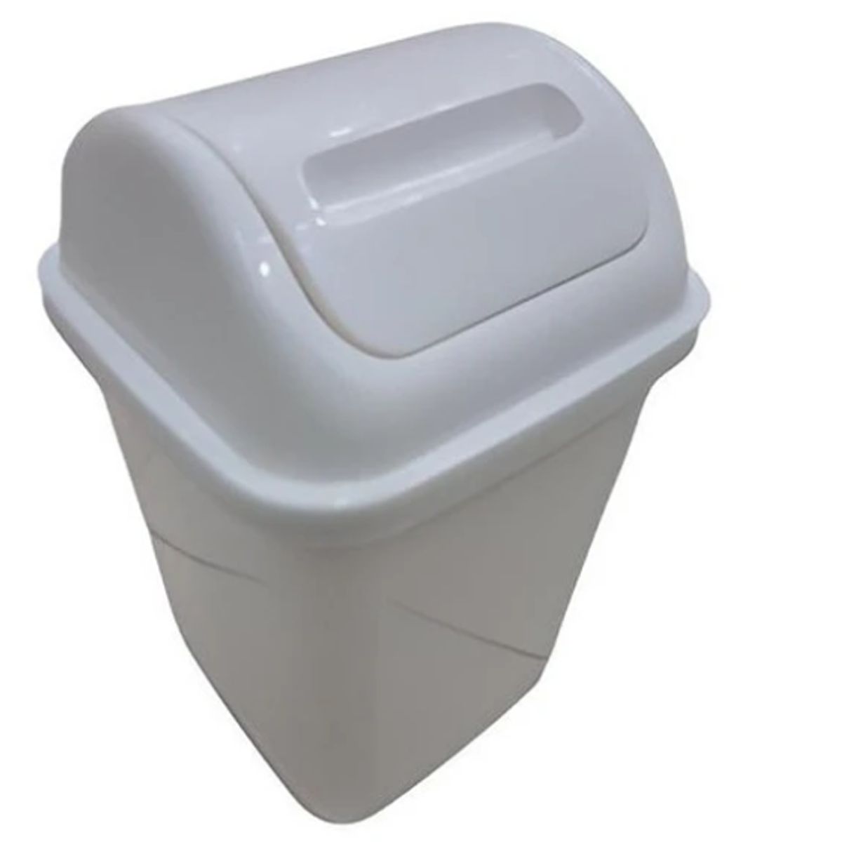 BLOCCARE - Basurero Plástico De 10 Litros - Basurero Para Baño O Cocina.