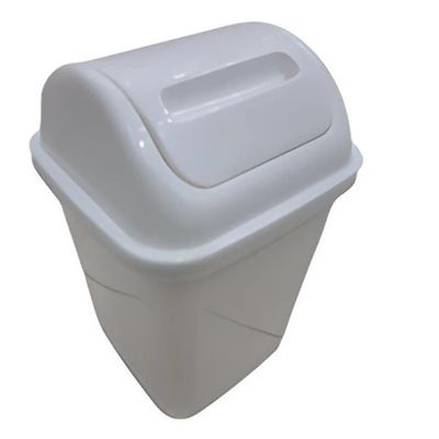 Imagen 2 del producto Basurero Plástico De 10 Litros - Basurero Para Baño O Cocina.