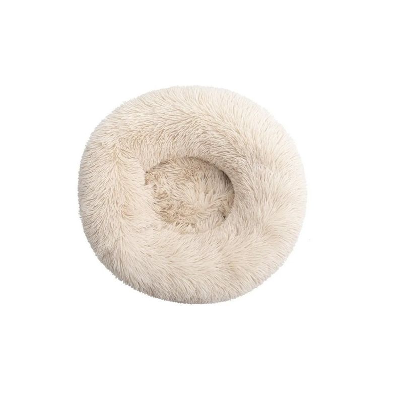 GENERICO - Cama Para Mascota Perros Y Gatos 70cm Crema Palido