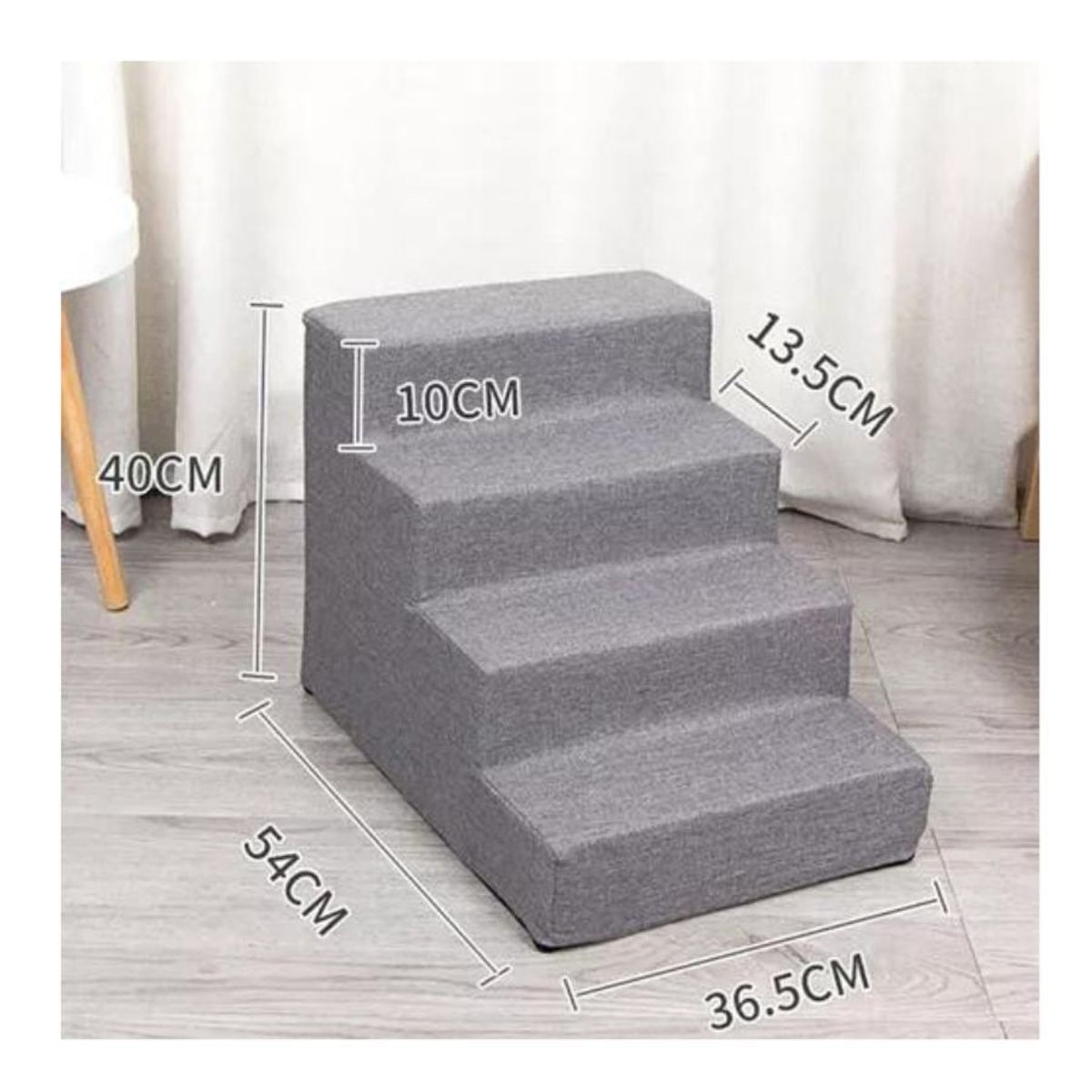 GENERICO - ESCALERA PARA MASCOTA 60CMX38CMX40CM