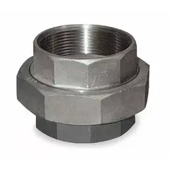 GENERICO - Union Americana Galvanizada - 4 Pulgadas - Hilo Interno