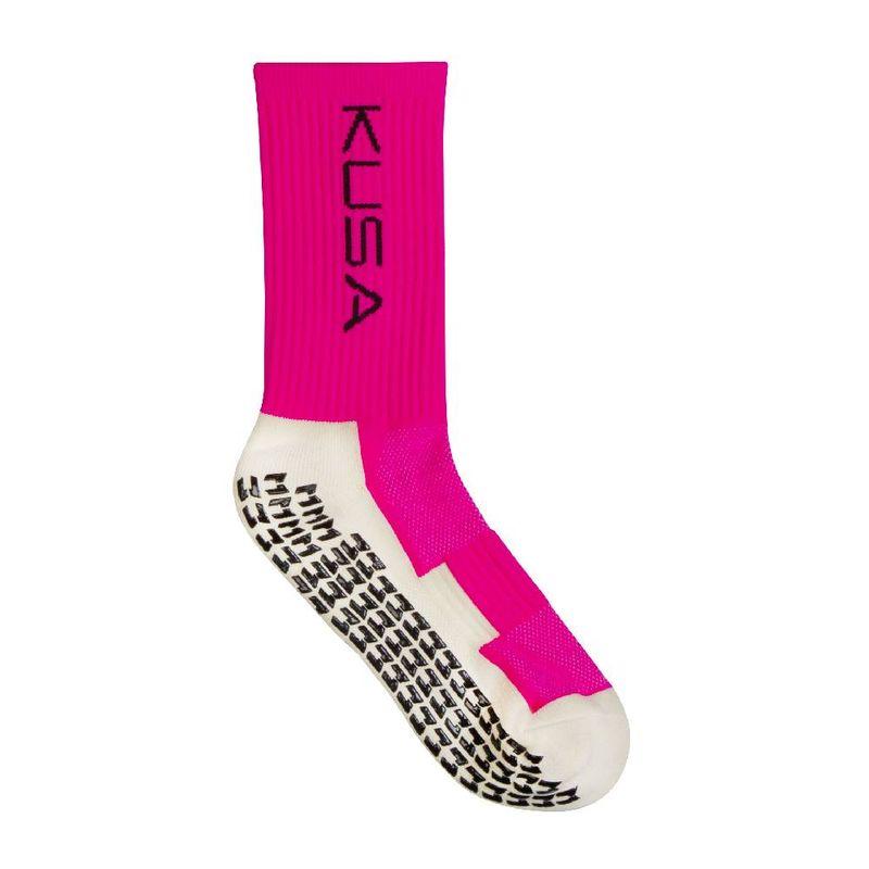KUSA - Calcetín Deportivo Antideslizante Kusa color Rosado