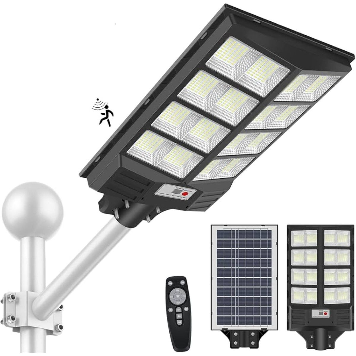 GENERICO - Lámpara Farola Luz Solar 800w Proteccion IP66