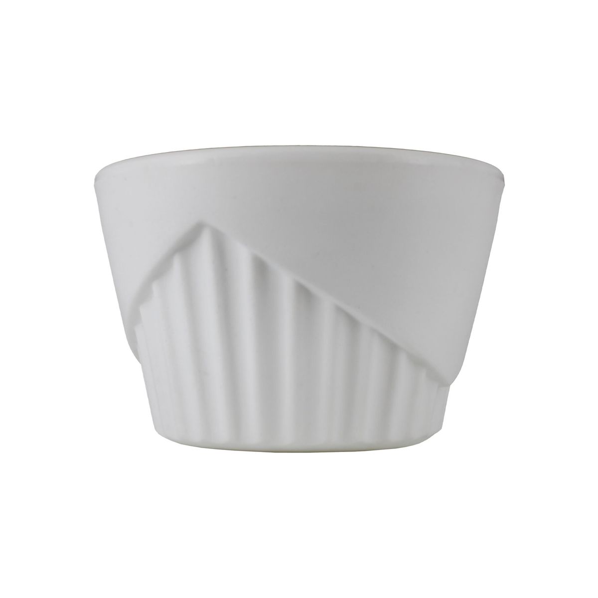 VERDY - Maceta Vitória Cachepot Piramidal Blanco 15x12cms