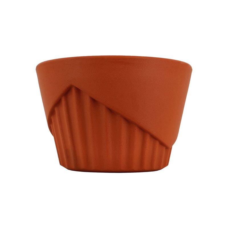VERDY - Maceta Vitória Cachepot Piramidal Terracota 15x12cms