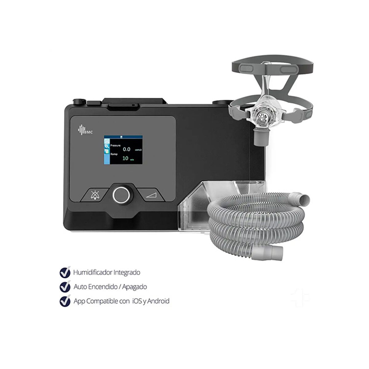 BMC - AUTO CPAP BMC G2S A20 Tubo Estándar Mascara Nasal M