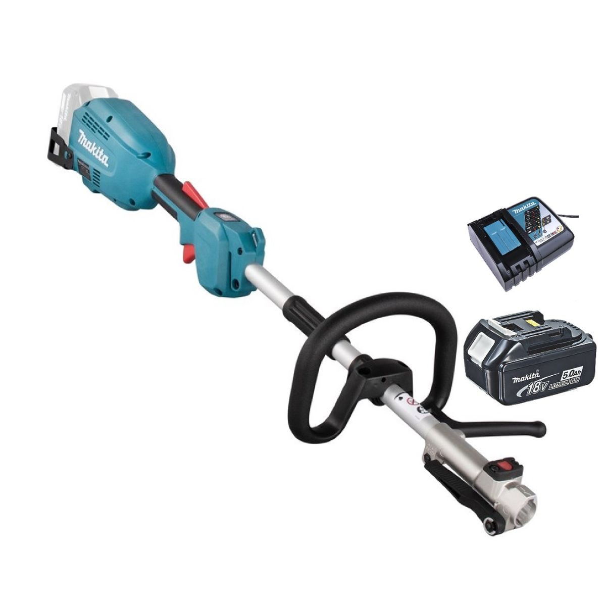 MAKITA - Orilladora Cortacésped Multiherramienta 18v Makita DUX18 5 Ah