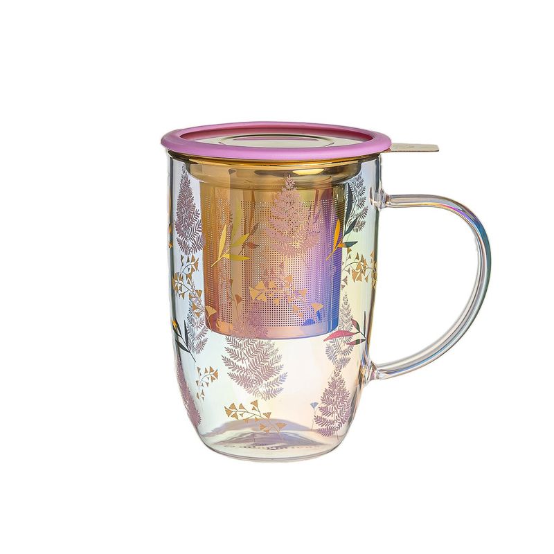 ADAGIO TEAS - Mug Bhoro Lilac Leaves Iridescent 470 ml