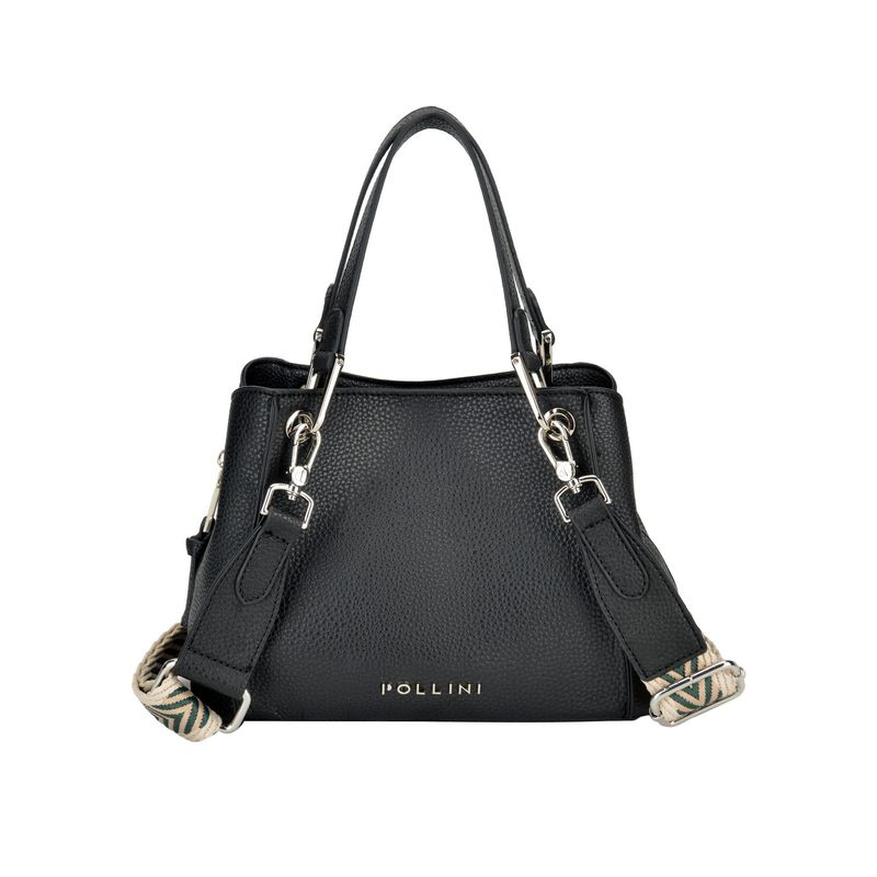 POLLINI - Cartera Bandolera Negro Pollini