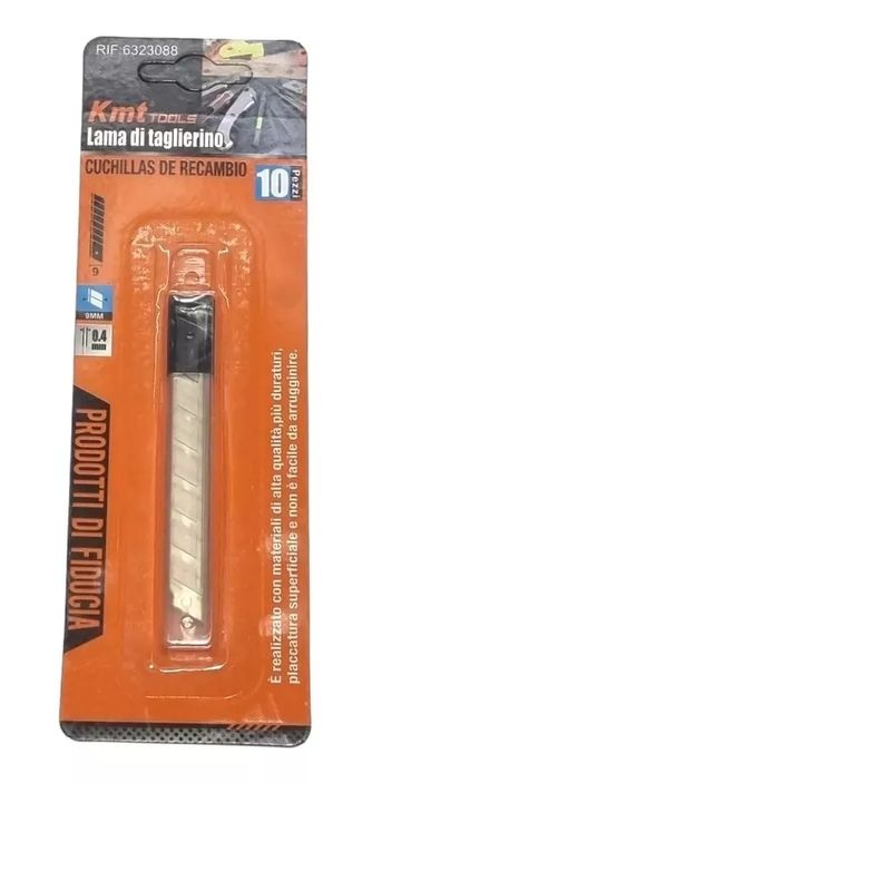 GENERICO - Repuesto Para Cuchillo Cartonero Pequeño Hoja Delgada 9mm
