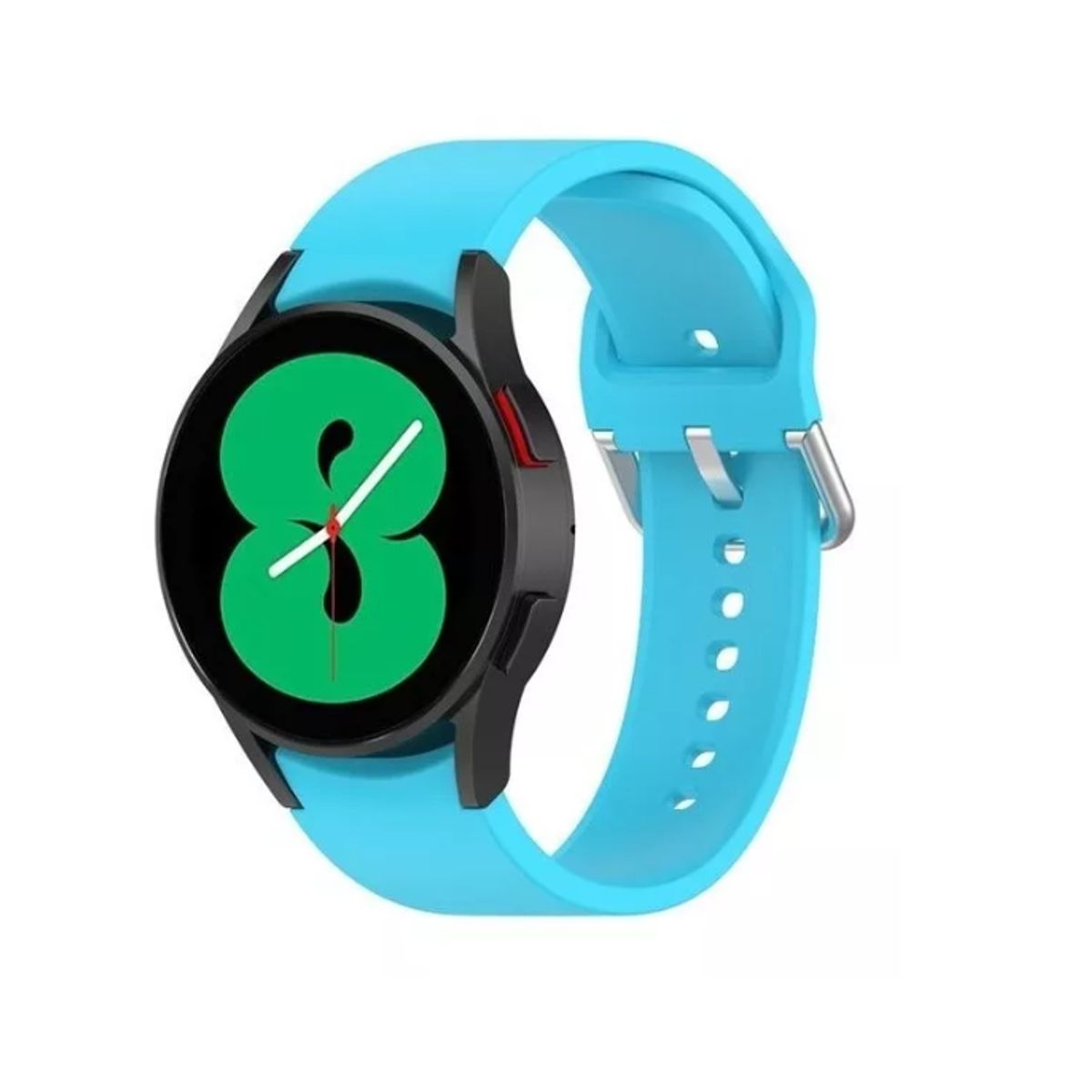GENERICO - Correa De Silicona Para Galaxy Watch 4 /5/5pro 40 44 42 46mm-AZUL