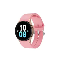 GENERICO - Correa De Silicona Para Galaxy Watch 4 /5/5pro 40 44 42 46mm-ROSA