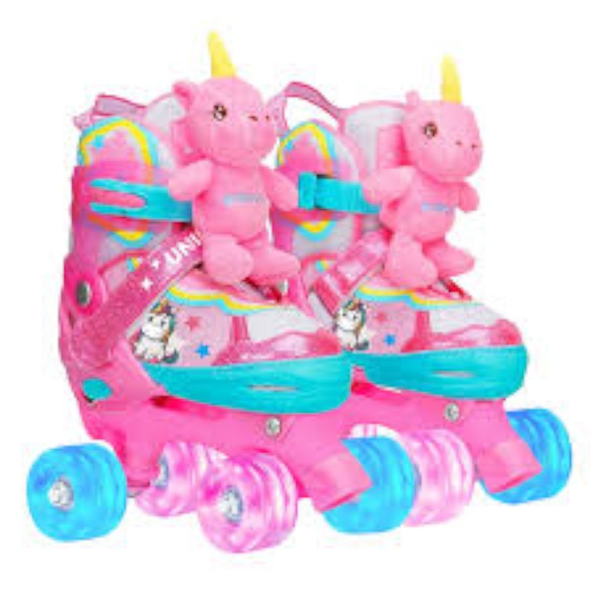 GENERICO - SET PATIN 2X2 UNICKAWAII CACCESORIOS PELUCHE