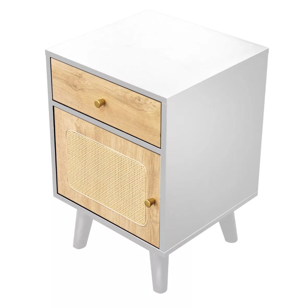 HOMER DESIGN - Velador Tejido Estilo Eeuu Premium 40x39x56cm Calidad Alta