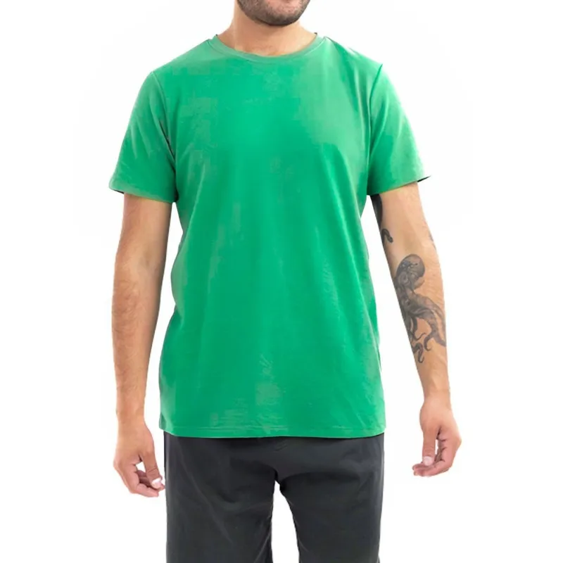 MPROPIA - Polera Hombre Manga Corta Algodón Grueso. Urbana 387