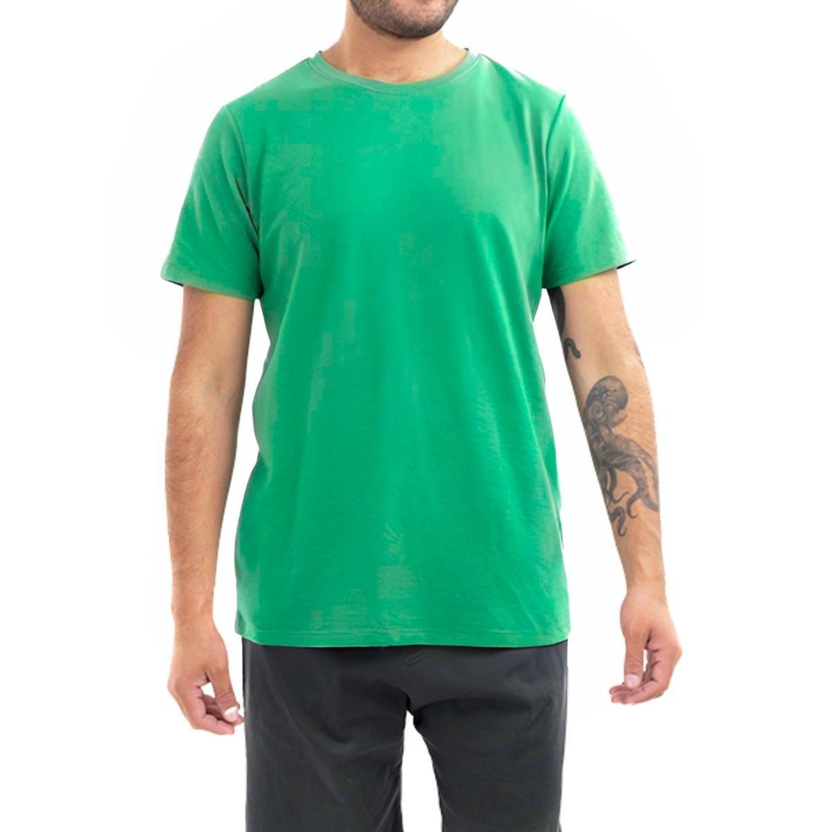 LIKE SHOP - Polera Hombre Manga Corta Algodón Grueso. Urbana 387
