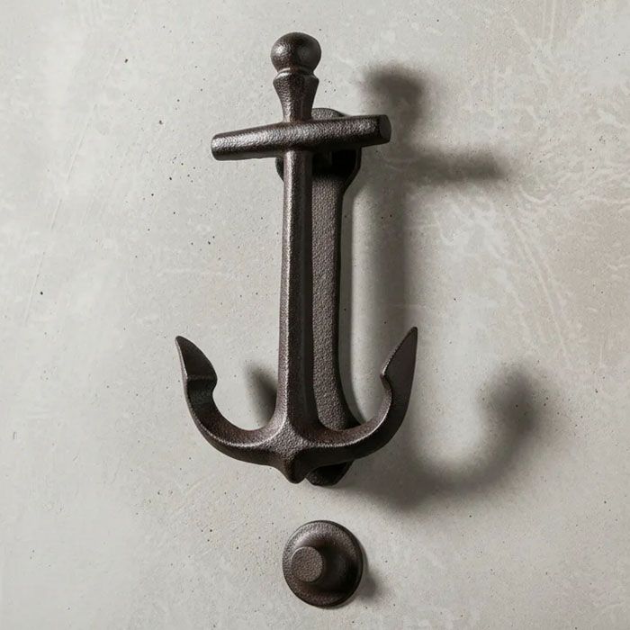 Llamador de puerta diseno ancla