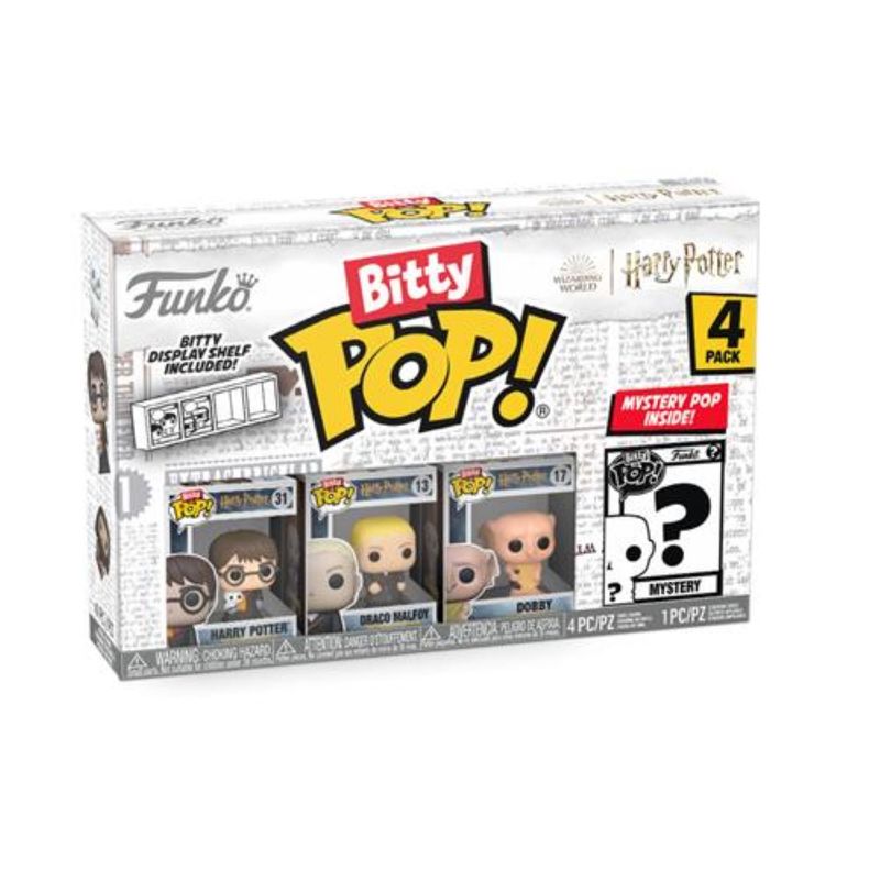 FUNKO - Funko Bitty Pop: HP- Harry Potter 4 unidades