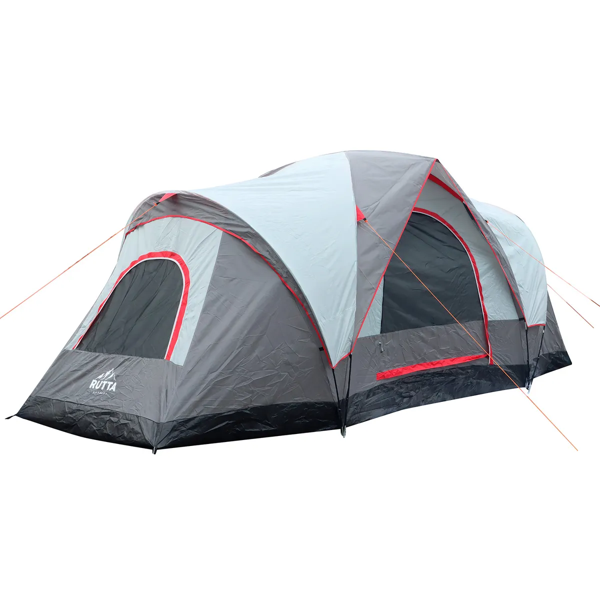 RUTTA - Carpa 8 Personas Camping Outdoor Gris