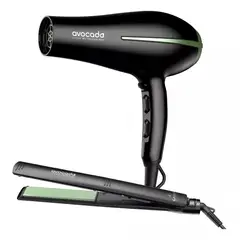 GAMA - Combo Secador De Pelo + Plancha Avocado Active Oil