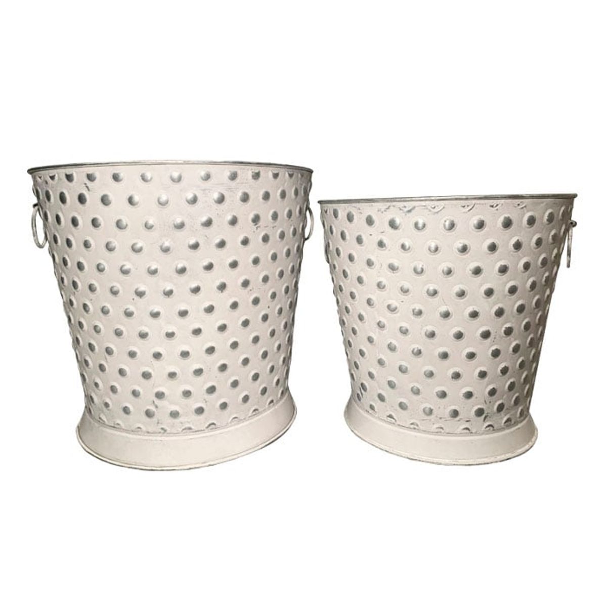 BRIC - Porta Macetero Decorativo Blanco.