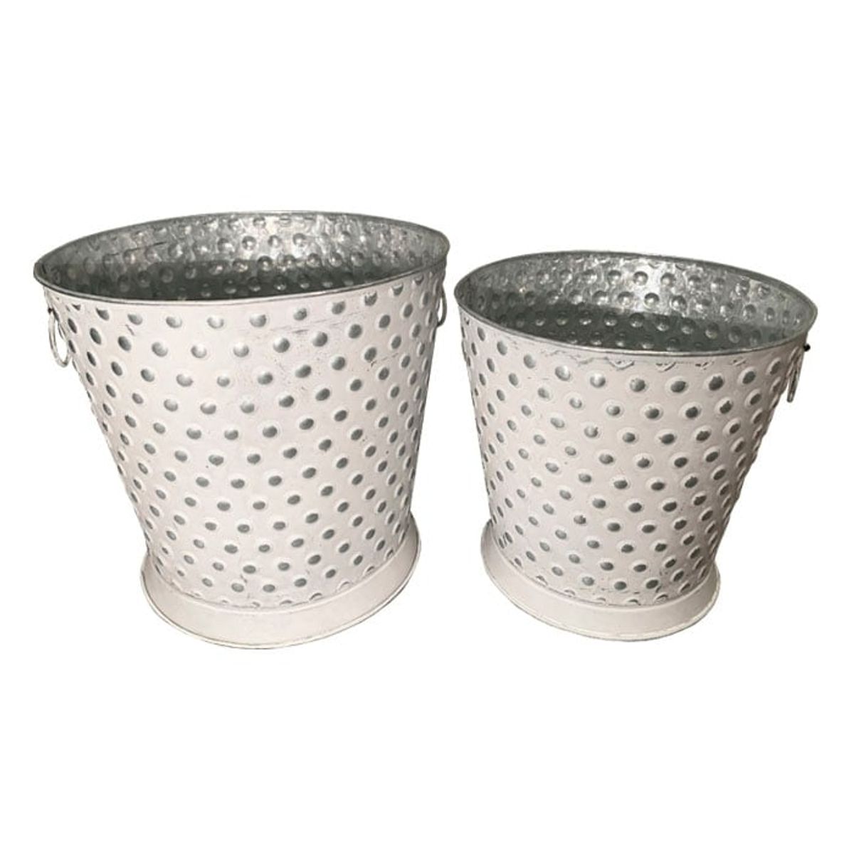 BRIC - Porta Macetero Decorativo Blanco.