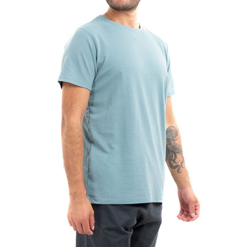 MPROPIA - Polera Hombre Manga Corta Algodón Grueso. Urbana 387