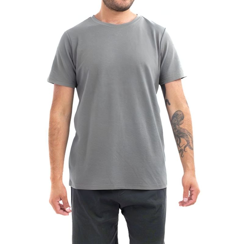 MPROPIA - Polera Hombre Manga Corta Algodón Grueso. Urbana 387