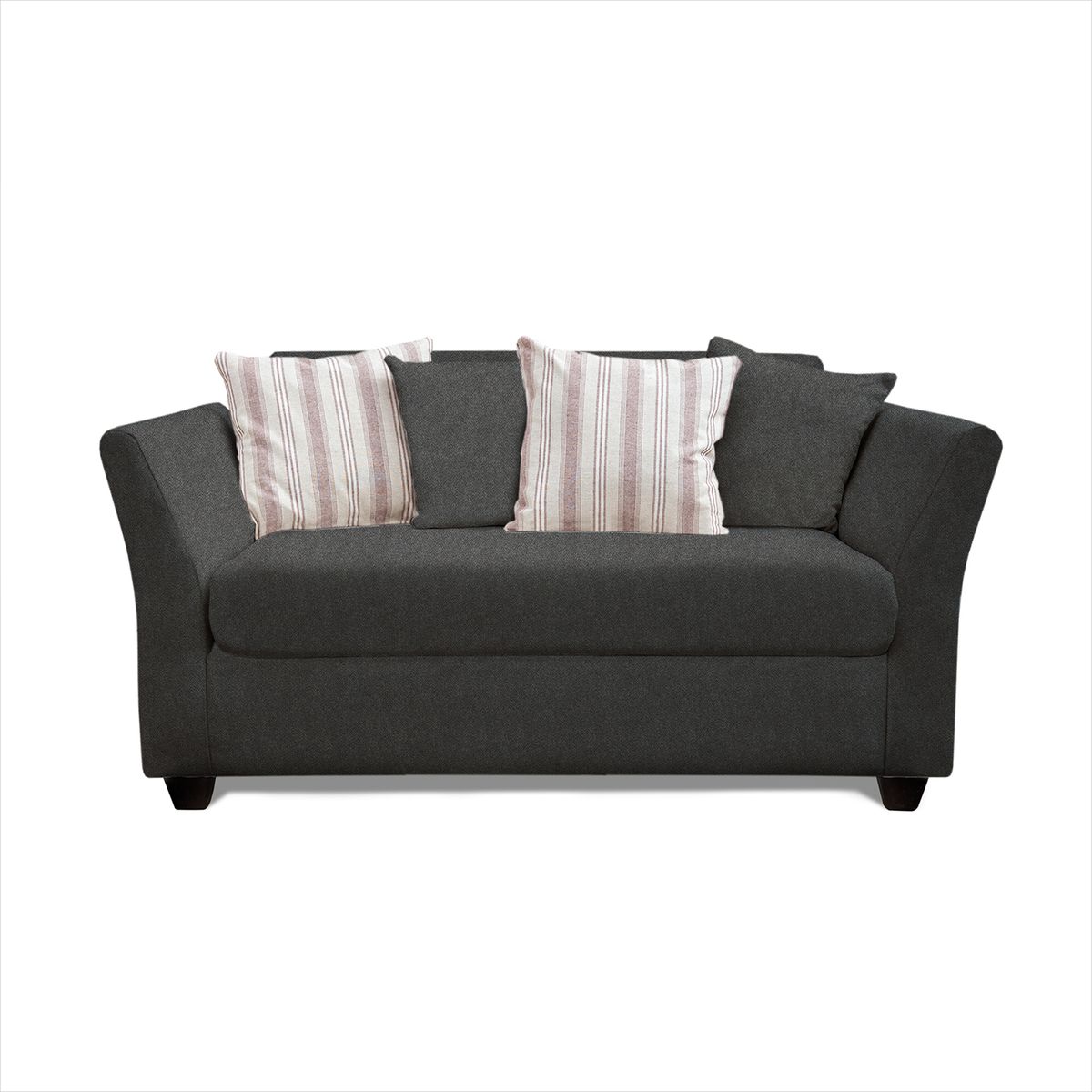 CASA WOW DECO - SOFA INA 2 CUERPOS GRIS