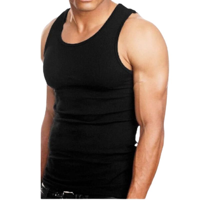 MPROPIA - Pack 2 Camiseta Sin Manga Hombre Algodón Musculosa 045