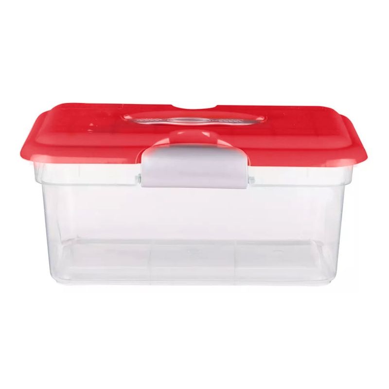 KENDY - Caja Organizadora Transparente Multiusos 6 Lts Kitty Kendy