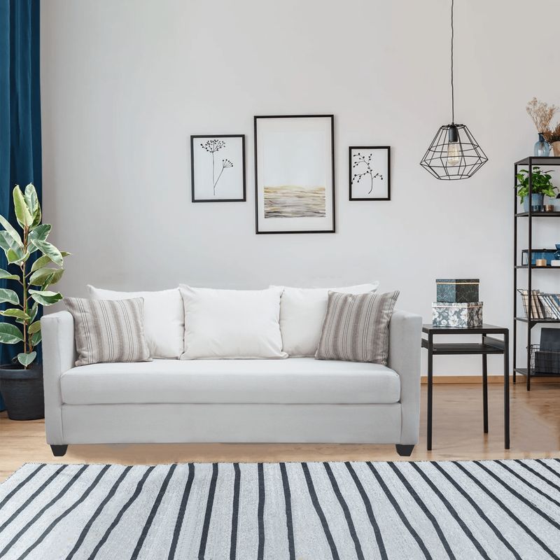 CASA WOW DECO - SOFA DANTE 3 CUERPOS BEIGE