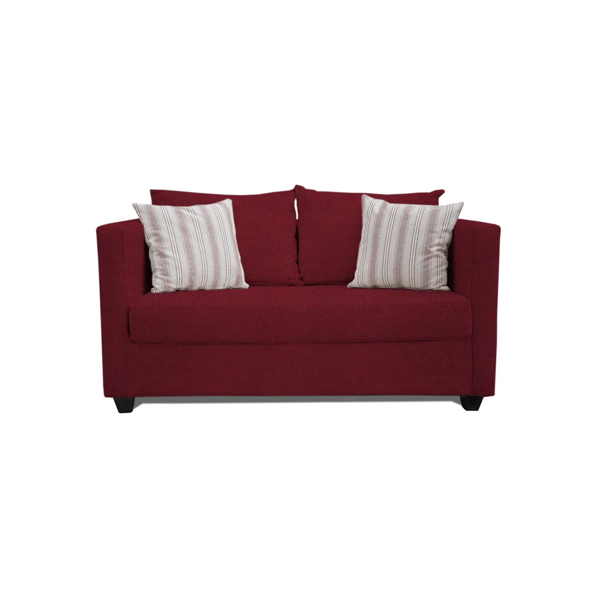 CASA WOW DECO - SOFA DANTE 2 CUERPOS ROJO