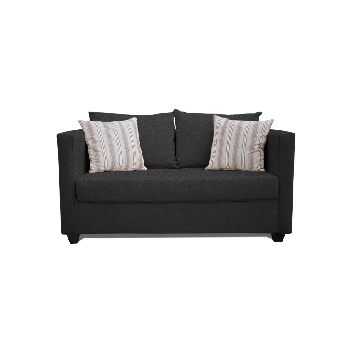 CASA WOW DECO - SOFA DANTE 2 CUERPOS GRIS