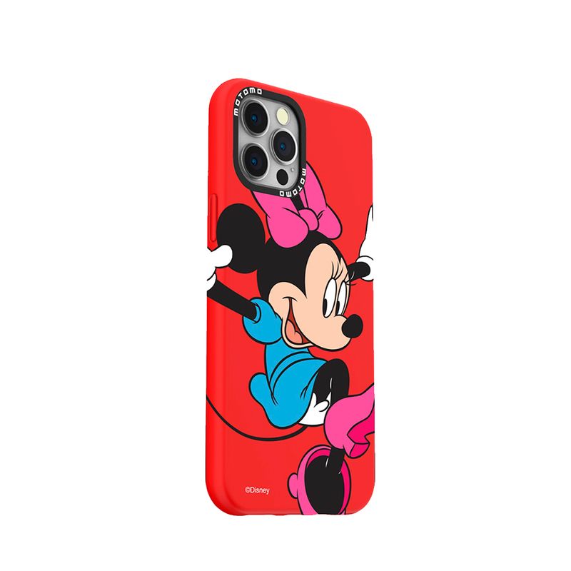 JOIGO - Carcasa Para iPhone 12 12 Pro Disney Minnie Rojo Go