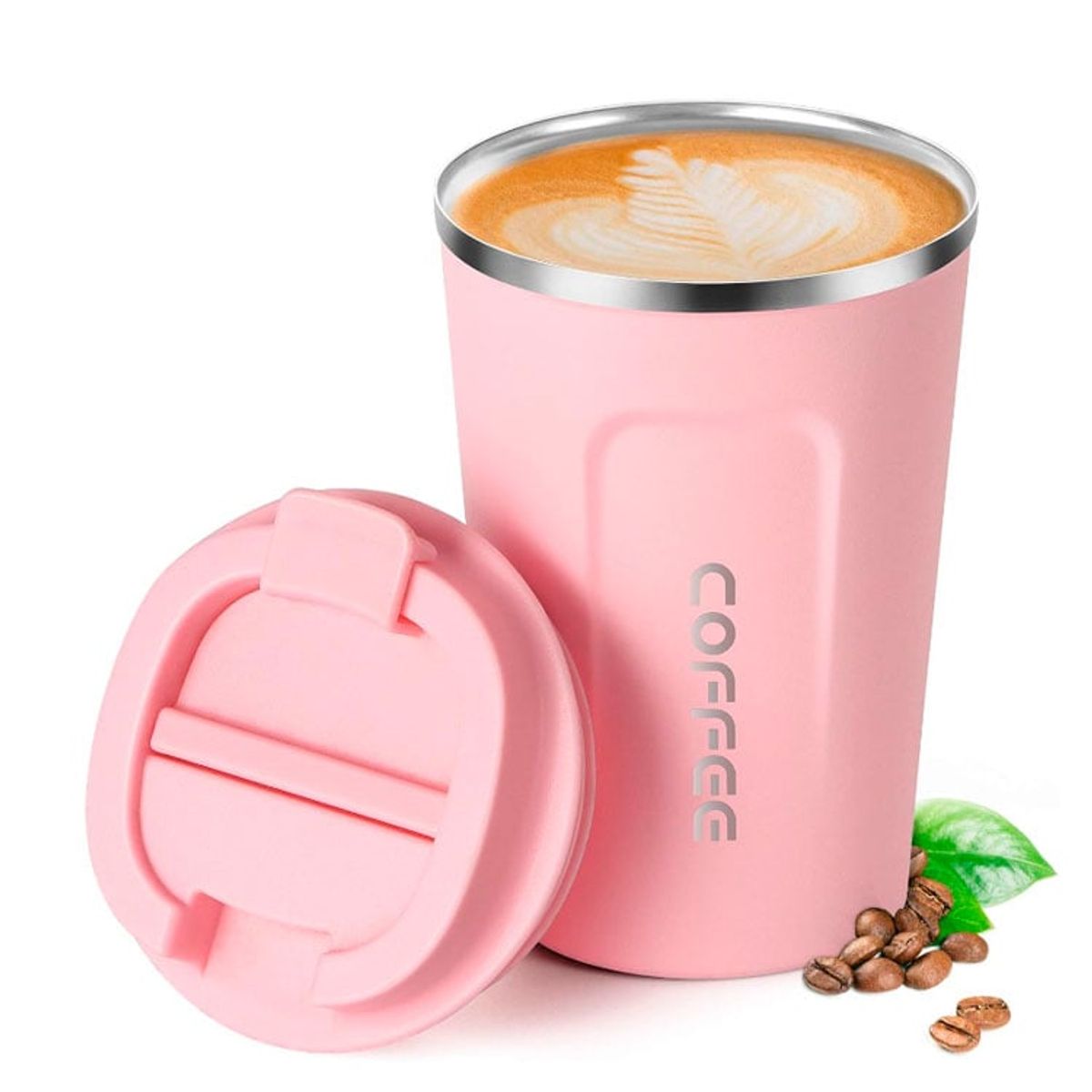 GENERICO - Termo Para Cafe Vaso Térmico Mug 380ml 13oz Sellable