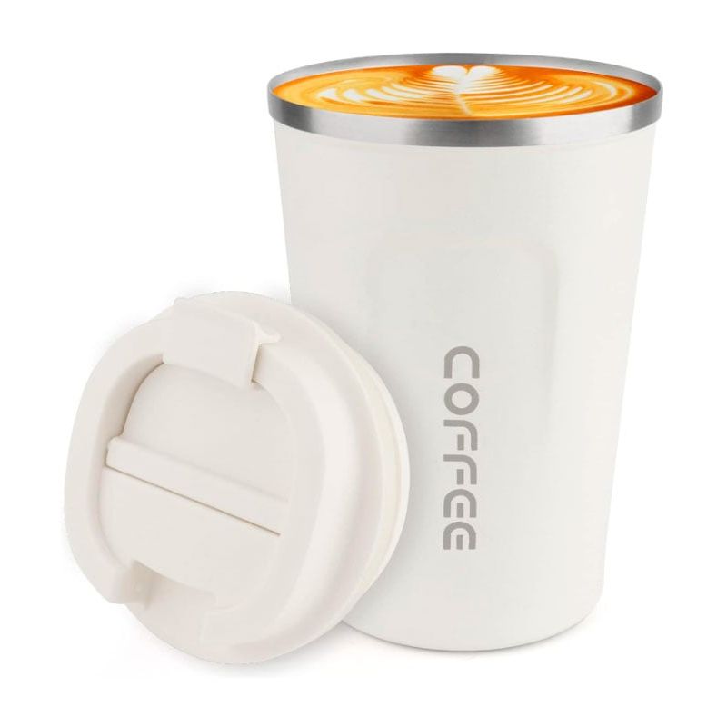 GENERICO - Termo Para Cafe Vaso Térmico Mug 380ml 13oz Sellable
