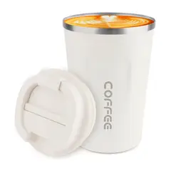 GENERICO - Termo Para Cafe Vaso Térmico Mug 380ml 13oz Sellable
