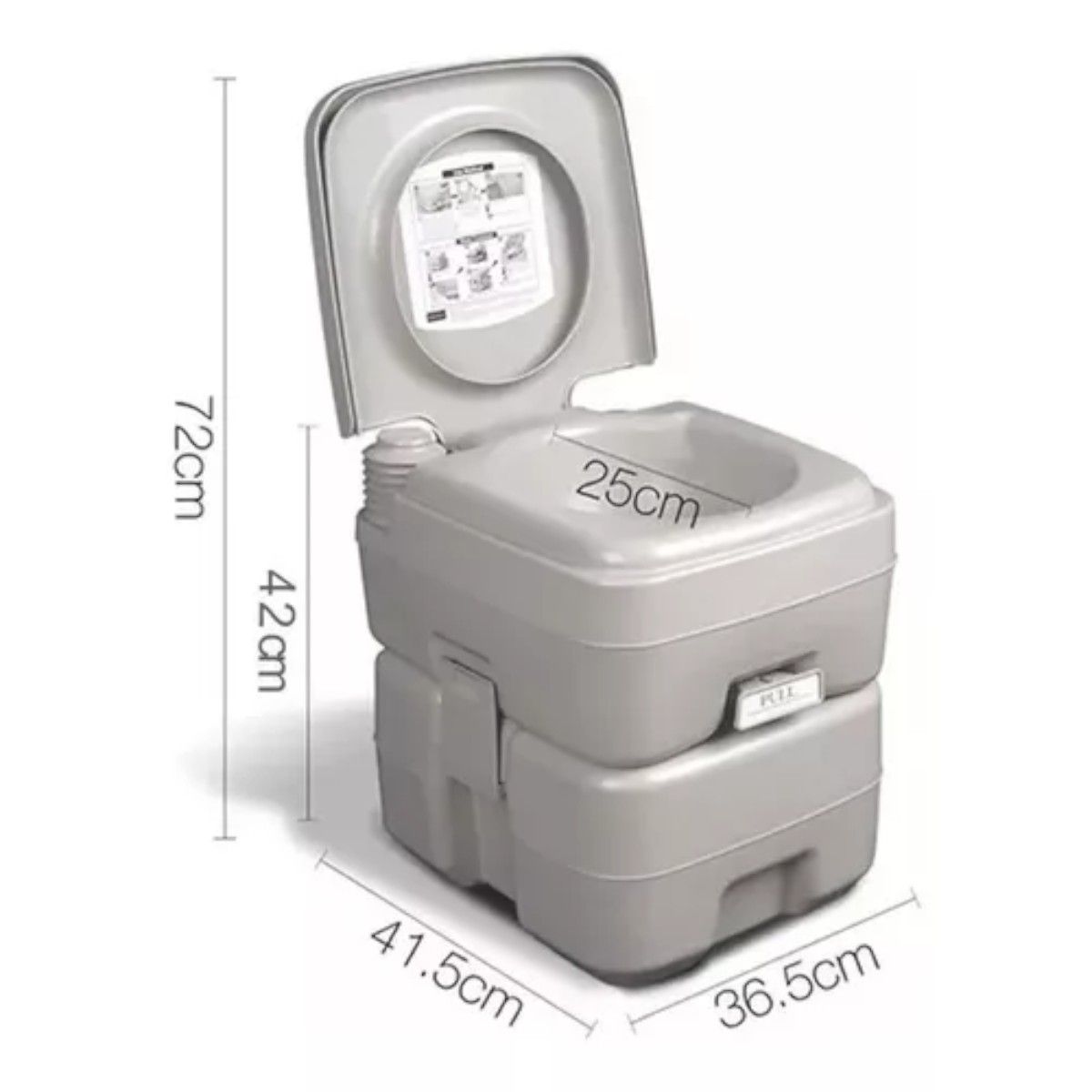 GENERICO - Baño Químico Portátil Para Camping