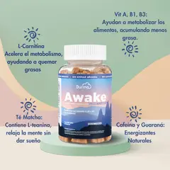 GENERICO - Gomitas Naturales Para Despertar Durma 60 Unidades Sabor Naranja