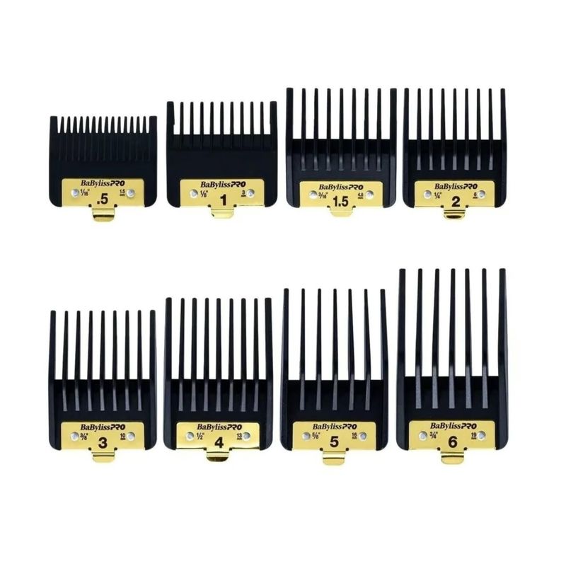 BABYLISS PRO - Guías de Corte o Peines BabylissPro para Clipper 8un