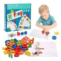 GENERICO - Juego de ortografía didactico en ingles para niños