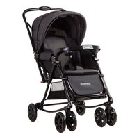 Coche Cuna Balancin SX Negro Melange