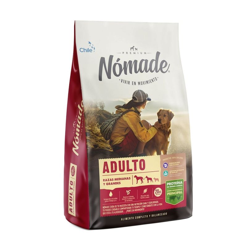 NOMADE - ALIMENTO DE PERRO NOMADE ADULTO 3 KG