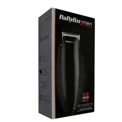 BABYLISS PRO - Kit Máquina BabylissPro Cortadora Clipper set 12 Piezas.