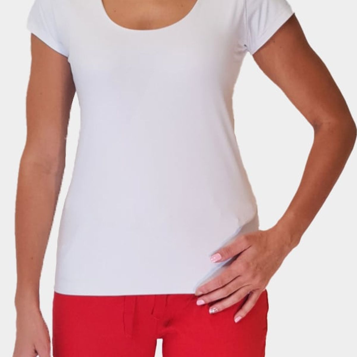 HANANEEL - Polera Doble Manga Corta