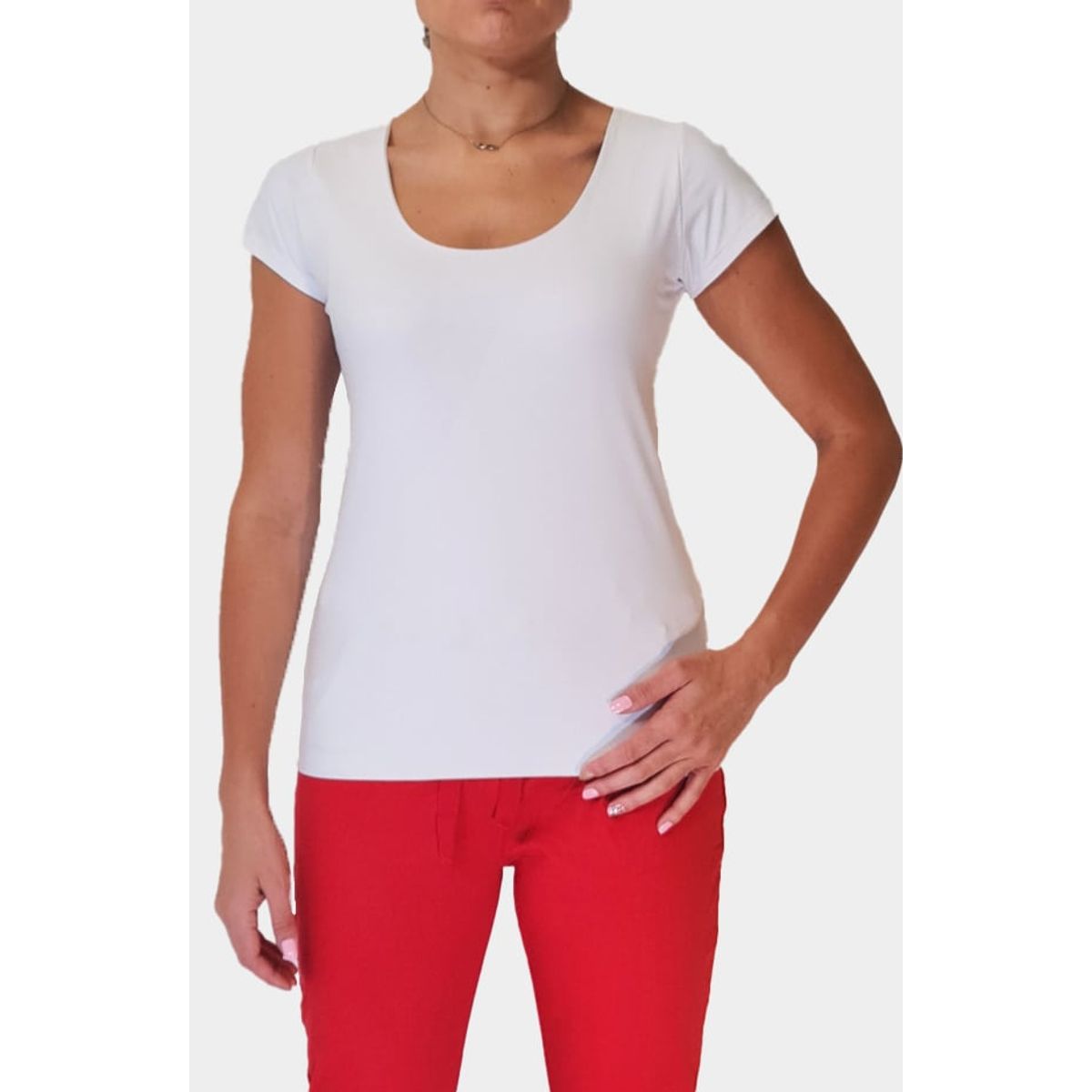 HANANEEL - Polera Doble Manga Corta