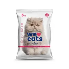 GENERICO - Arena Sanitaria Para Gatos We Love Cats - 3kg Aglutinante
