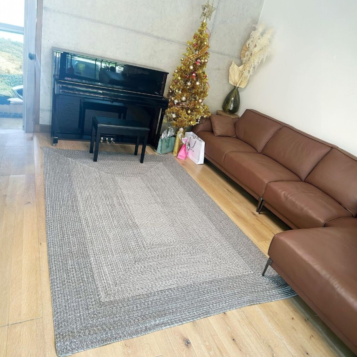 GENERICO - Alfombra de Polipropileno Tejida a Mano Gabbeh 180x270 cm.